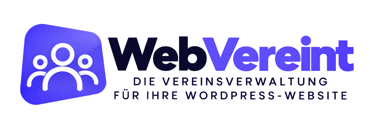 WebVereint – Die Vereinsverwaltung für Ihre WordPress-Website, zur Startseite